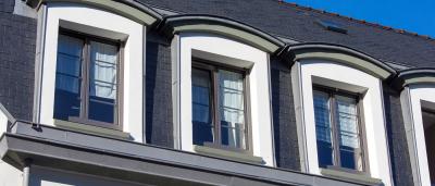 Alu-Fenster für Altbau Sanierung
