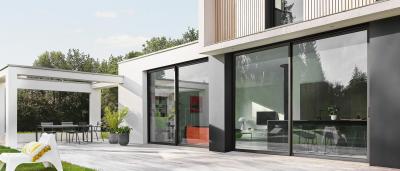 Alu-Fenster im nachhaltigen Neubau