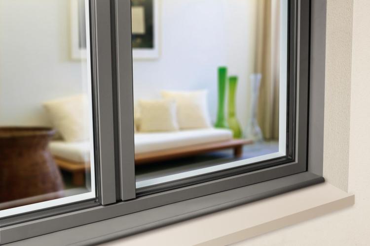 K-Line Aluminium-Fenster Detailansicht Rahmen